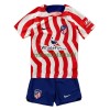 Maillot de Supporter Atlético Madrid Domicile 2022-23 Pour Enfant